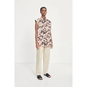 Samsoe Samsoe NWT Women's Camo Clay Tea Shirt Top Size L
